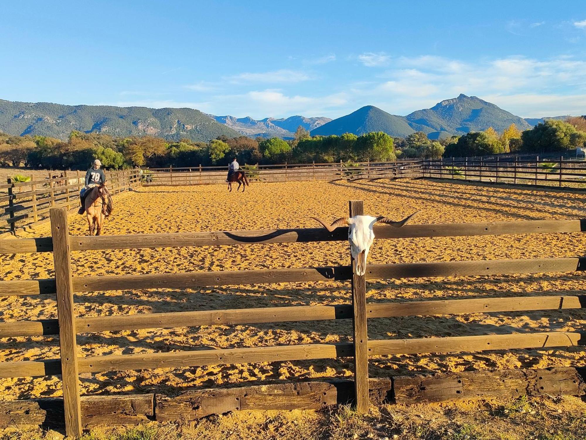 Cabana Rustica En Un Rancho Con Caballos, Prado Del Rey, Andalucia Exteriér fotografie