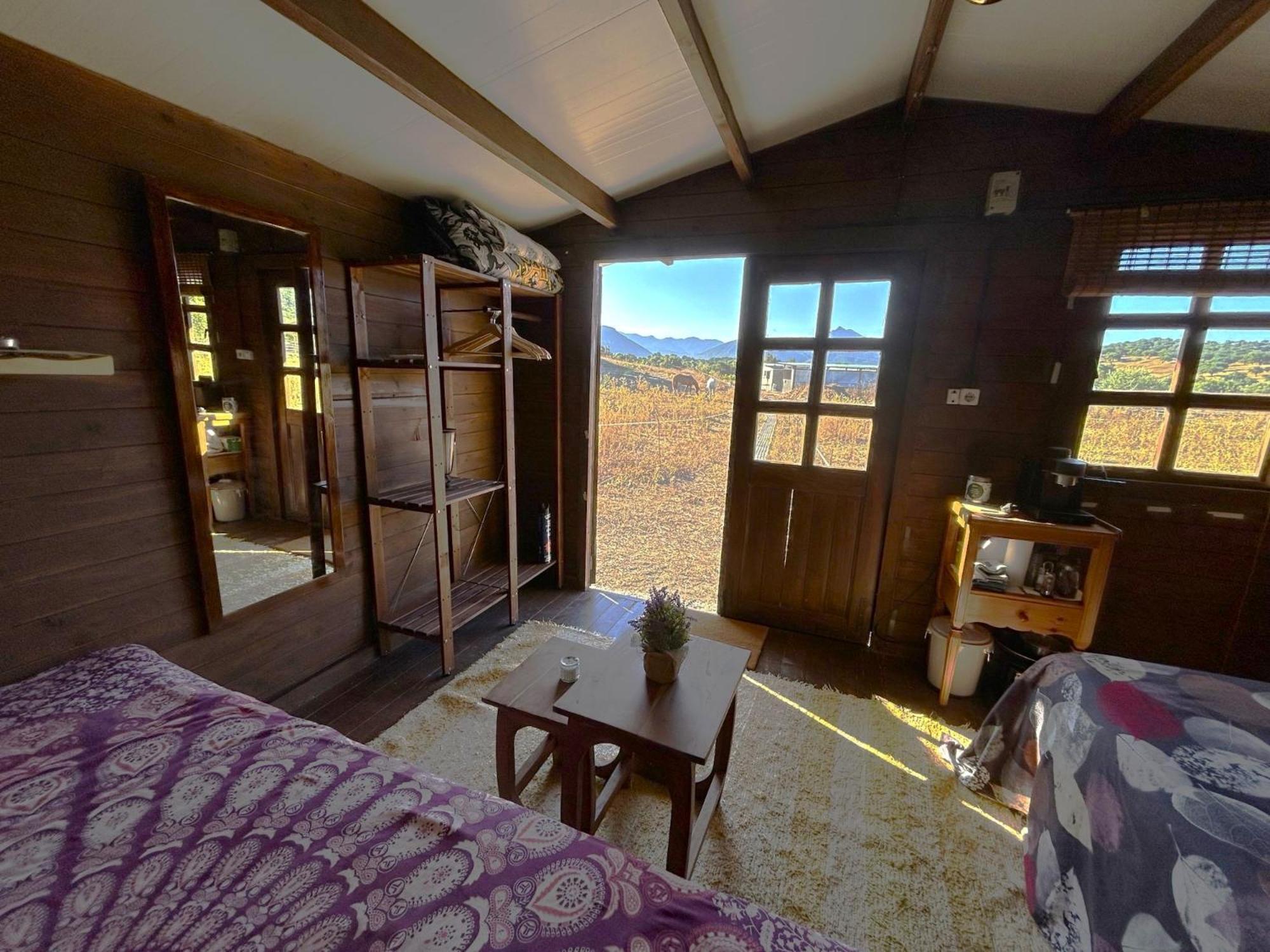 Cabana Rustica En Un Rancho Con Caballos, Prado Del Rey, Andalucia Exteriér fotografie
