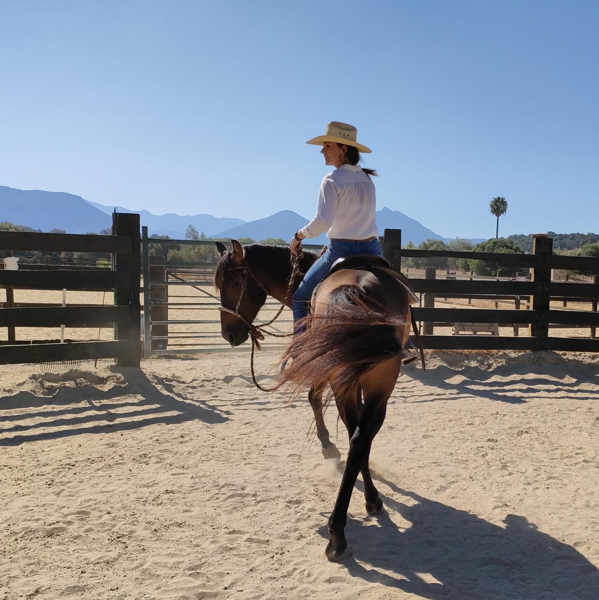 Cabana Rustica En Un Rancho Con Caballos, Prado Del Rey, Andalucia Exteriér fotografie